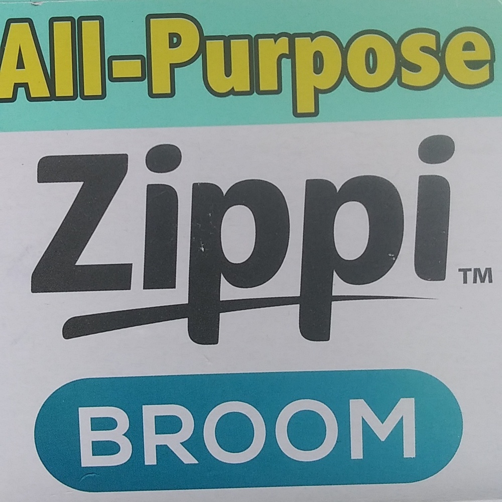 Zippi flexible rubber broom use for all purpose, attracts pet hair like a magnet